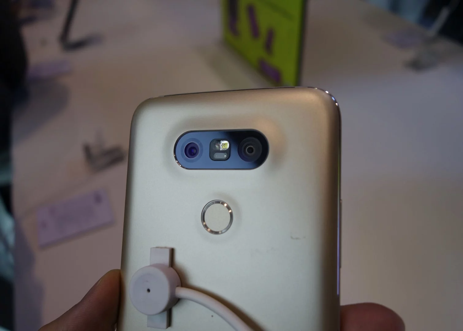A 16 MP dual-lens camera is around the back