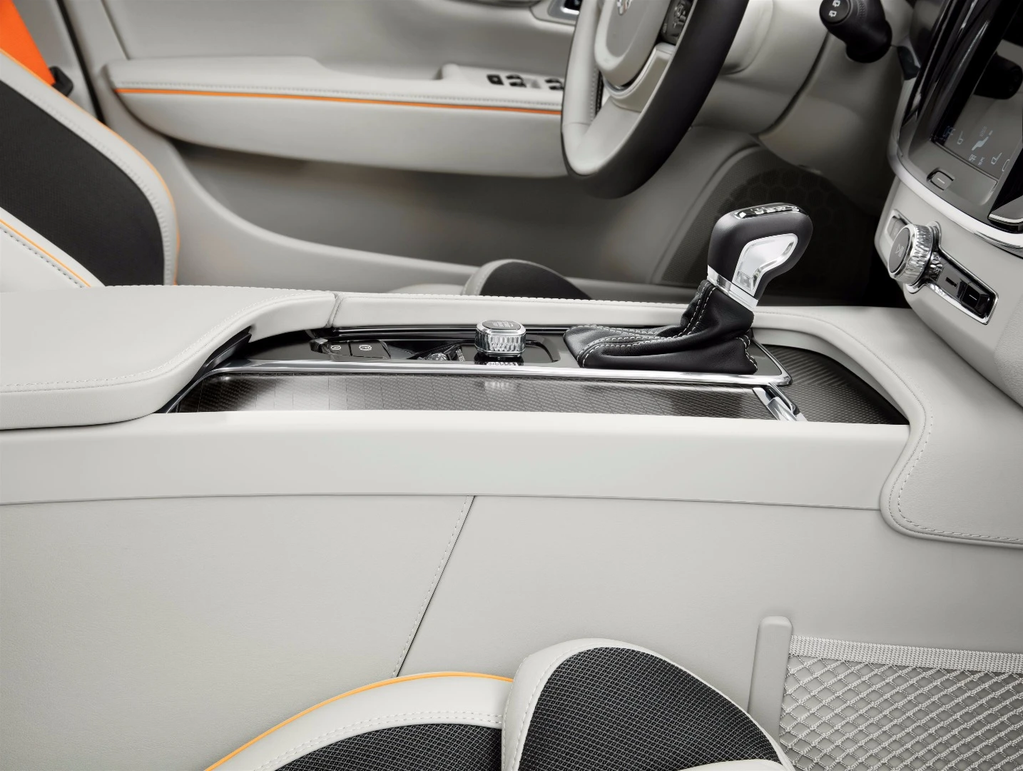 Interior of the V90 Cross Country Volvo Ocean Race