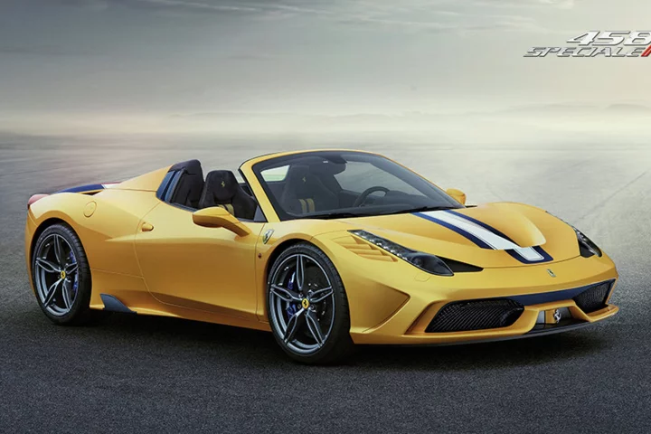 The 458 Speciale A will make its debut at the Paris Motor Show next month