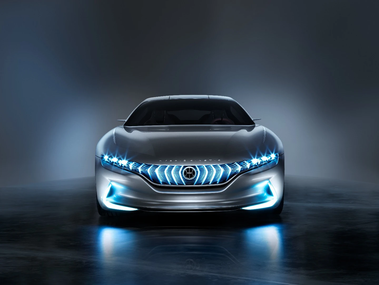 Pininfarina HK GT: radiating HK grille design