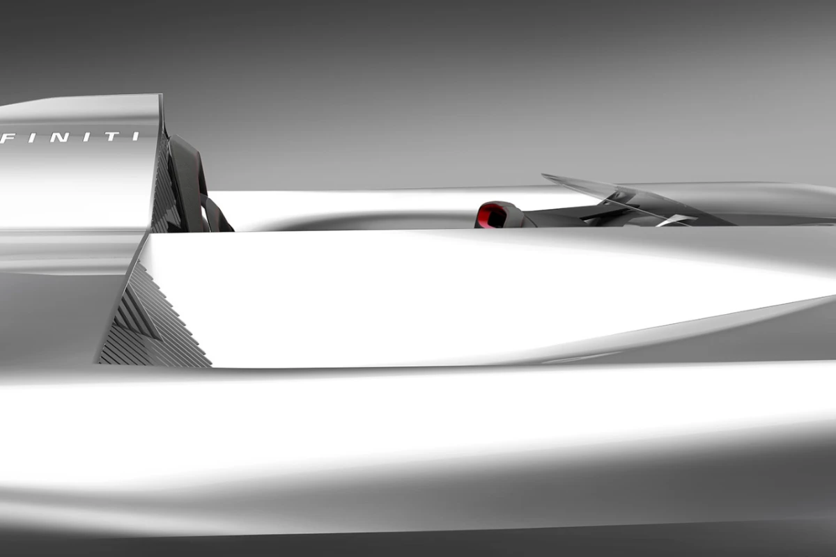 Infiniti's Prototype 10 concept car will get a full reveal at the 2018 Pebble Beach Concours d’Elegance next week