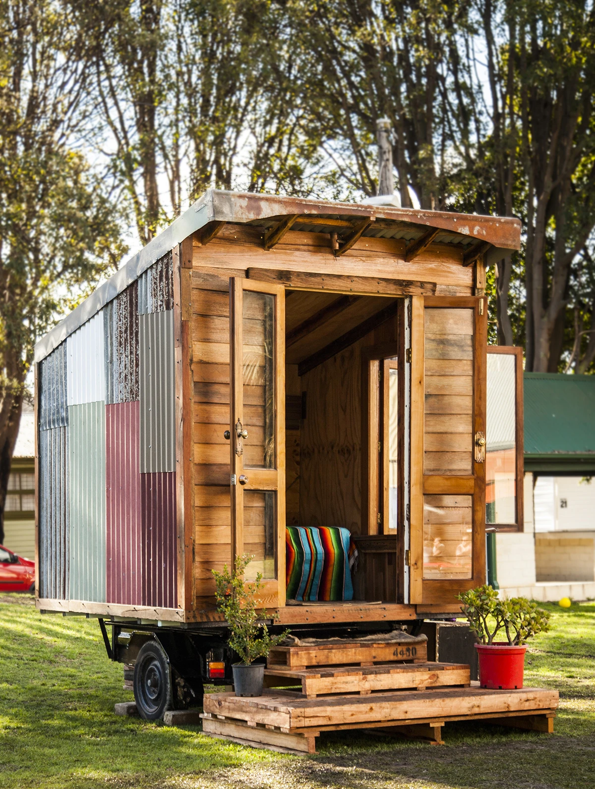 The Tiny was made from an estimated 99 percent recycled materials (Photo: Alicia Fox Photography)