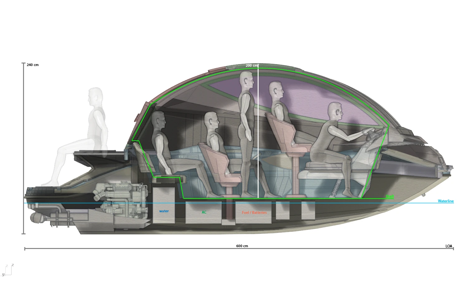 A closer look at the Jet Capsule, which is in production now with an unlisted price but presumably in the hundreds of thousands of dollars