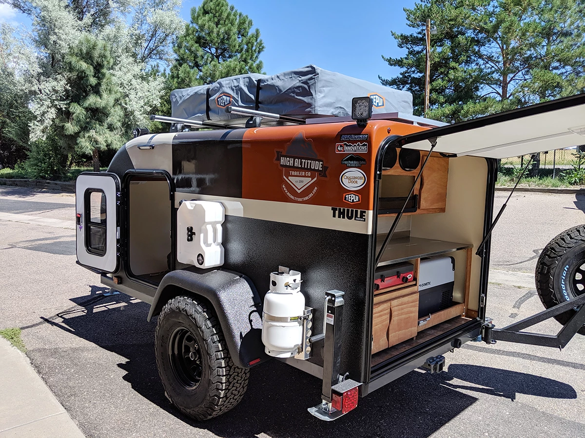 High Altitude XT50 composite teardrop