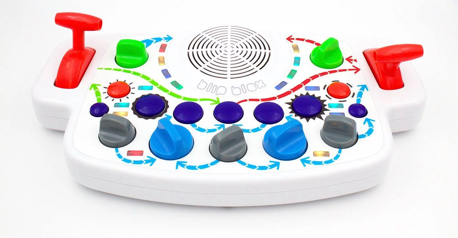 A Winter NAMM show smash, the Blipblox toy synth from Playtime Engineering