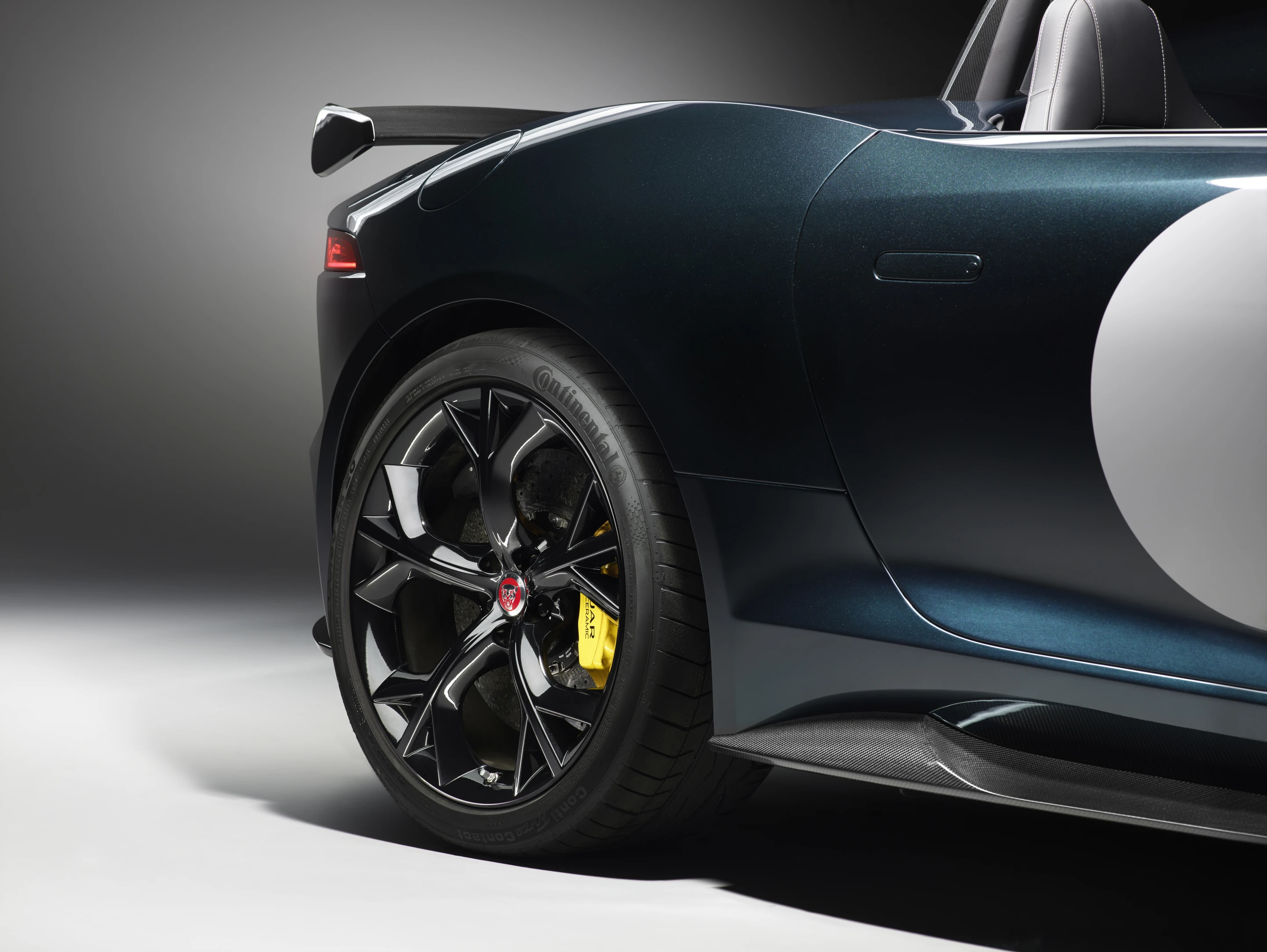 The Jaguar F-Type Project 7 has Storm ally wheels