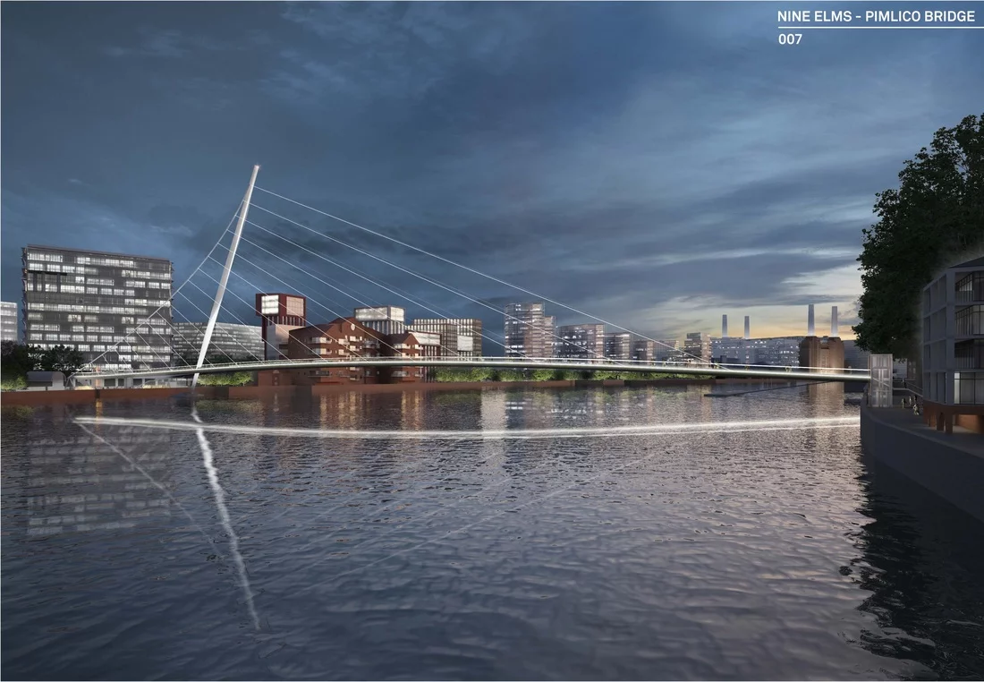 A graceful take on a suspension bridge (Image: NEP Bridge Competition)