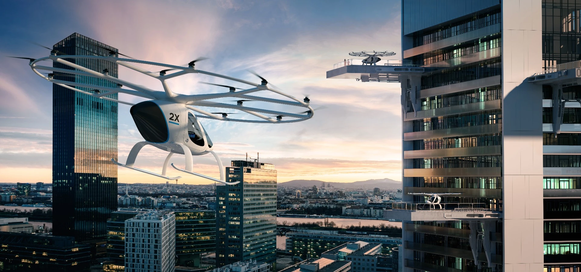 The city of Dubai has signed on to trial the Voloctoper 2 later this year