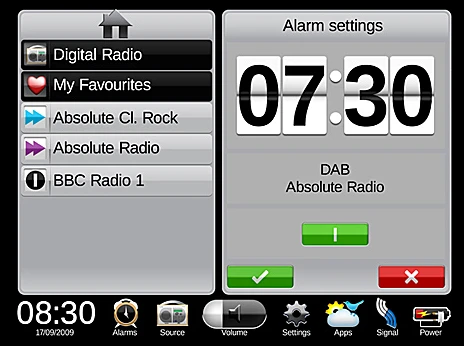 The Pure Sensia touchscreen radio - a Swiss army knife of a device