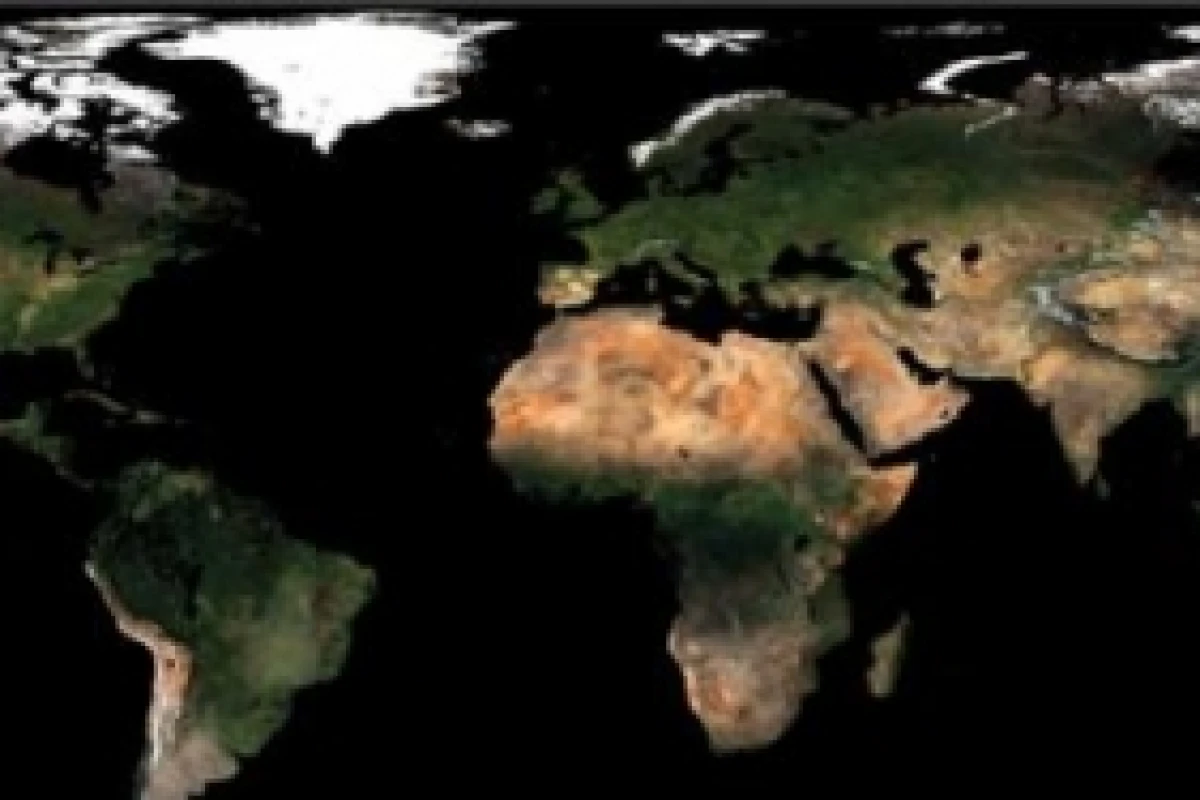 The ESA's GlobCover project produced this composite map of Earth.