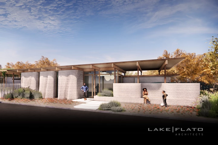 House Zero is currently being built in East Austin, Texas, using Icon's next generation 3D printer