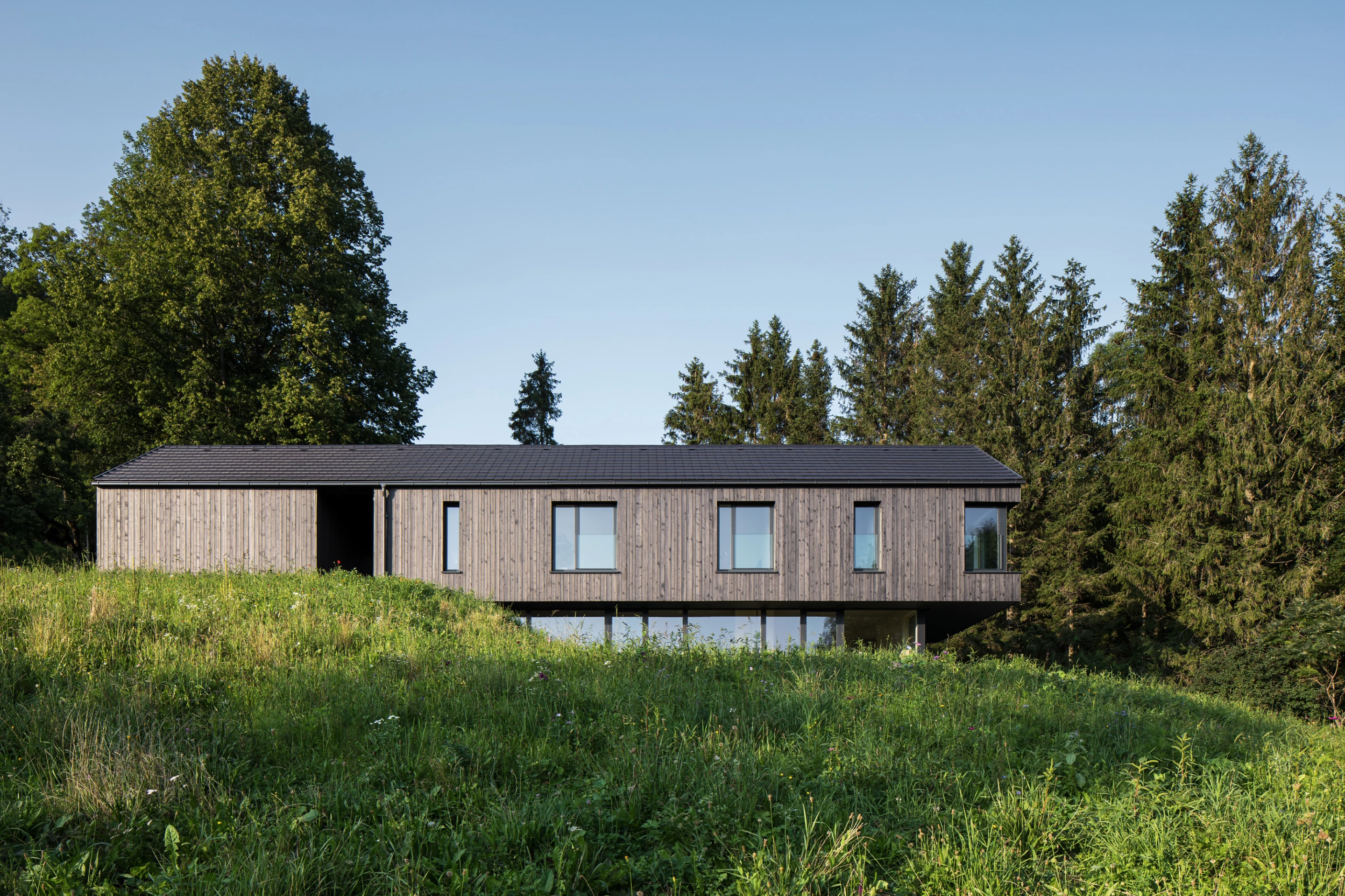 The Mountain House was completed last week for a private client