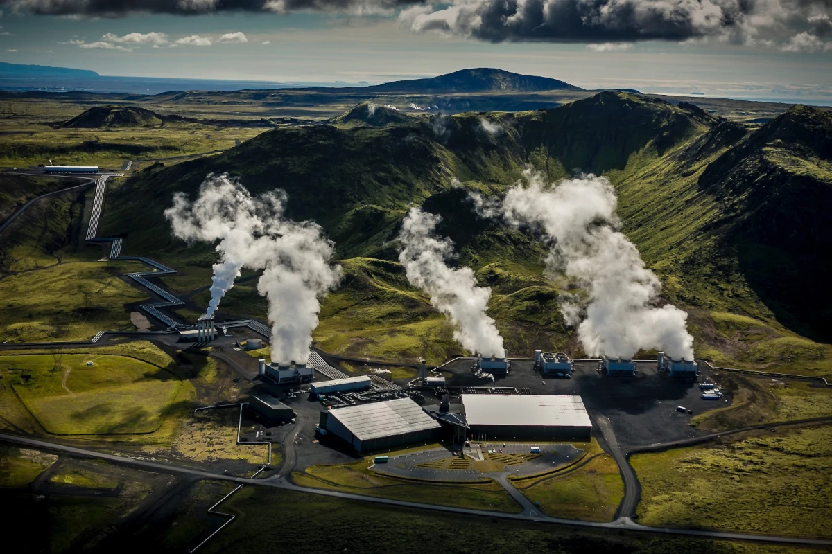 This geothermal power plant in Iceland has become the world's first negative emission power plant