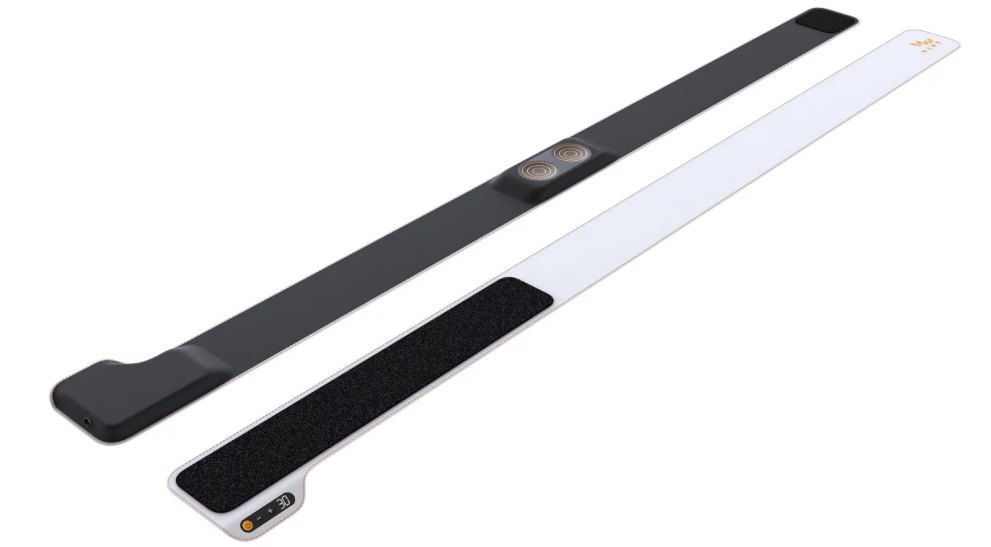 Underside and top views of Vivy