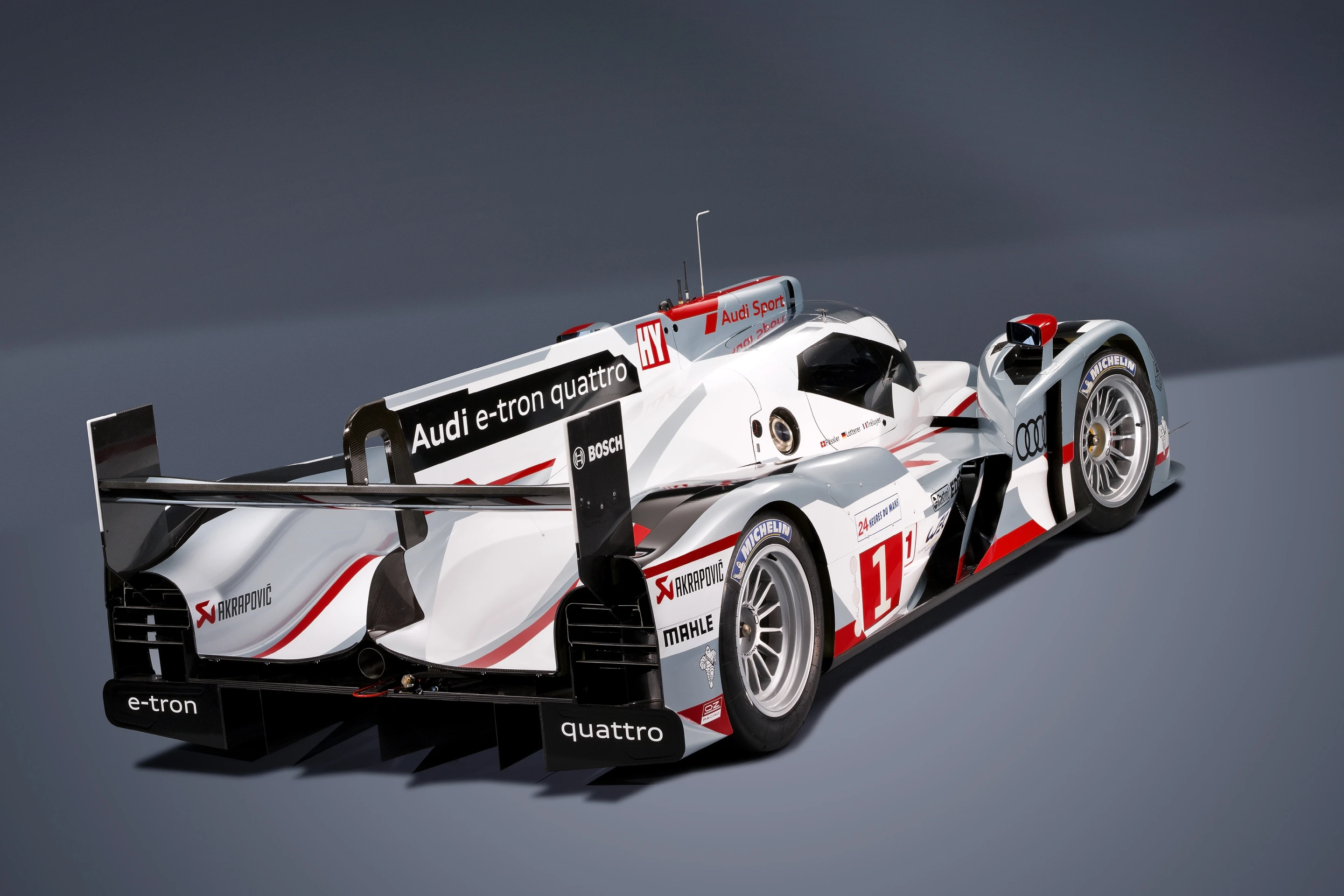 The Audi R18 e-tron quattro