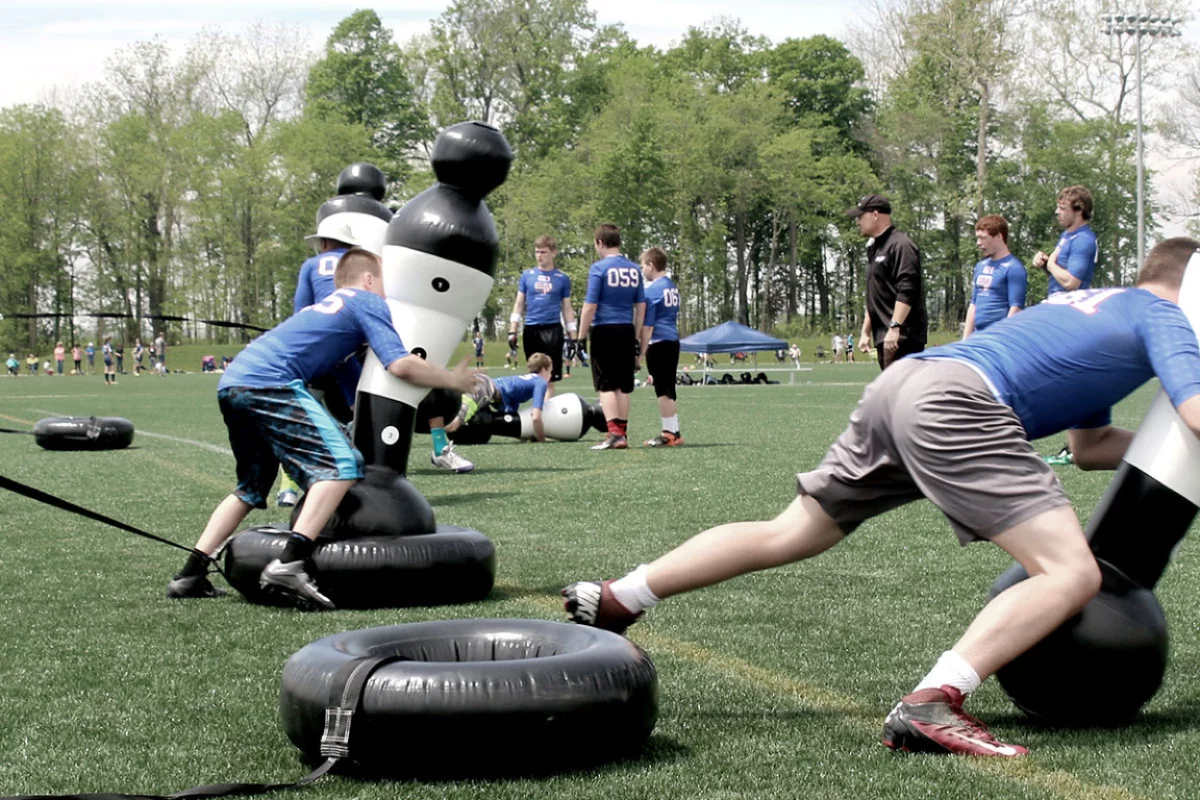 The Shadowman Junior in use