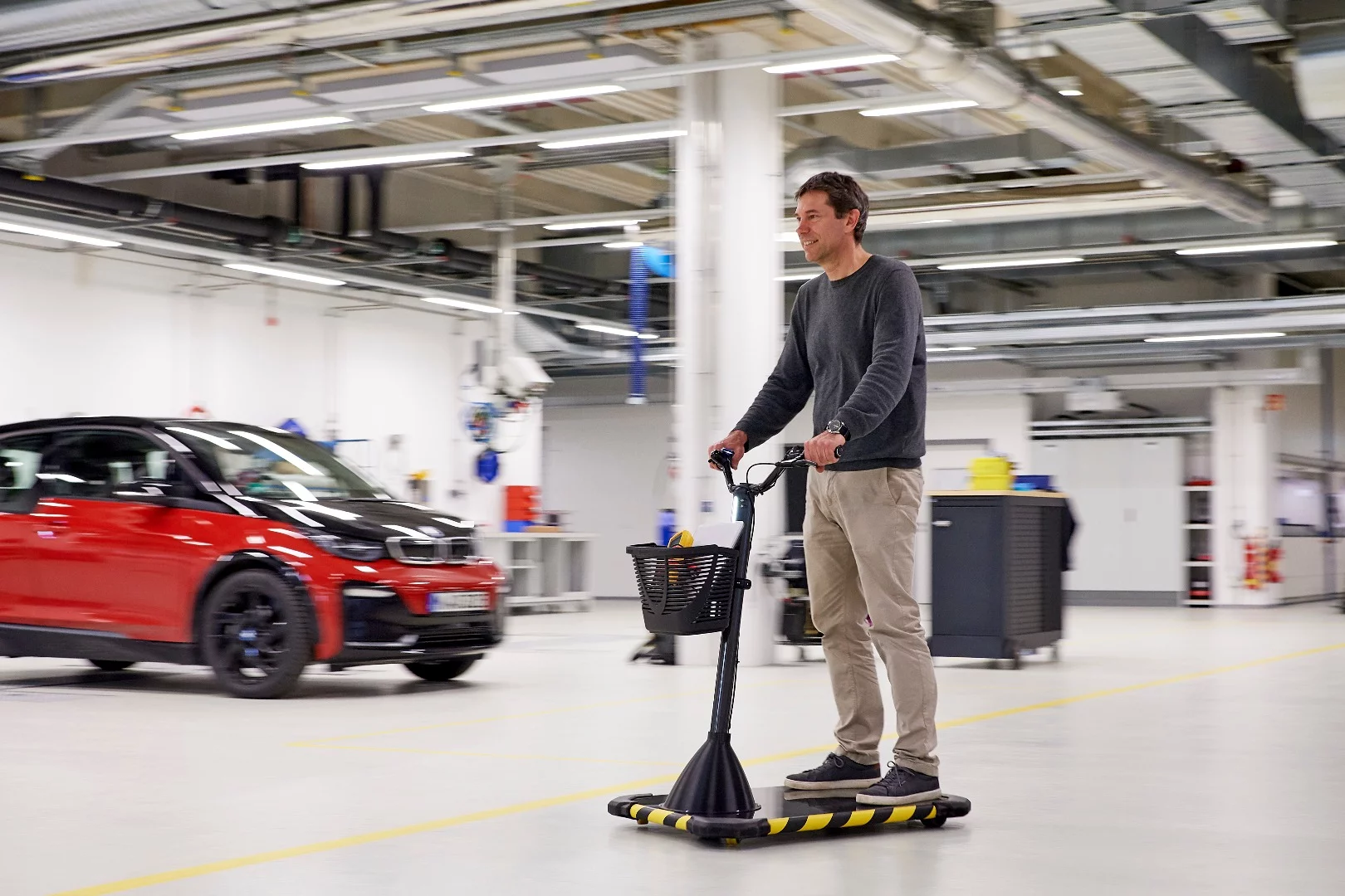 BMW's Personal Mover Concept can be charged from a regular wall socket