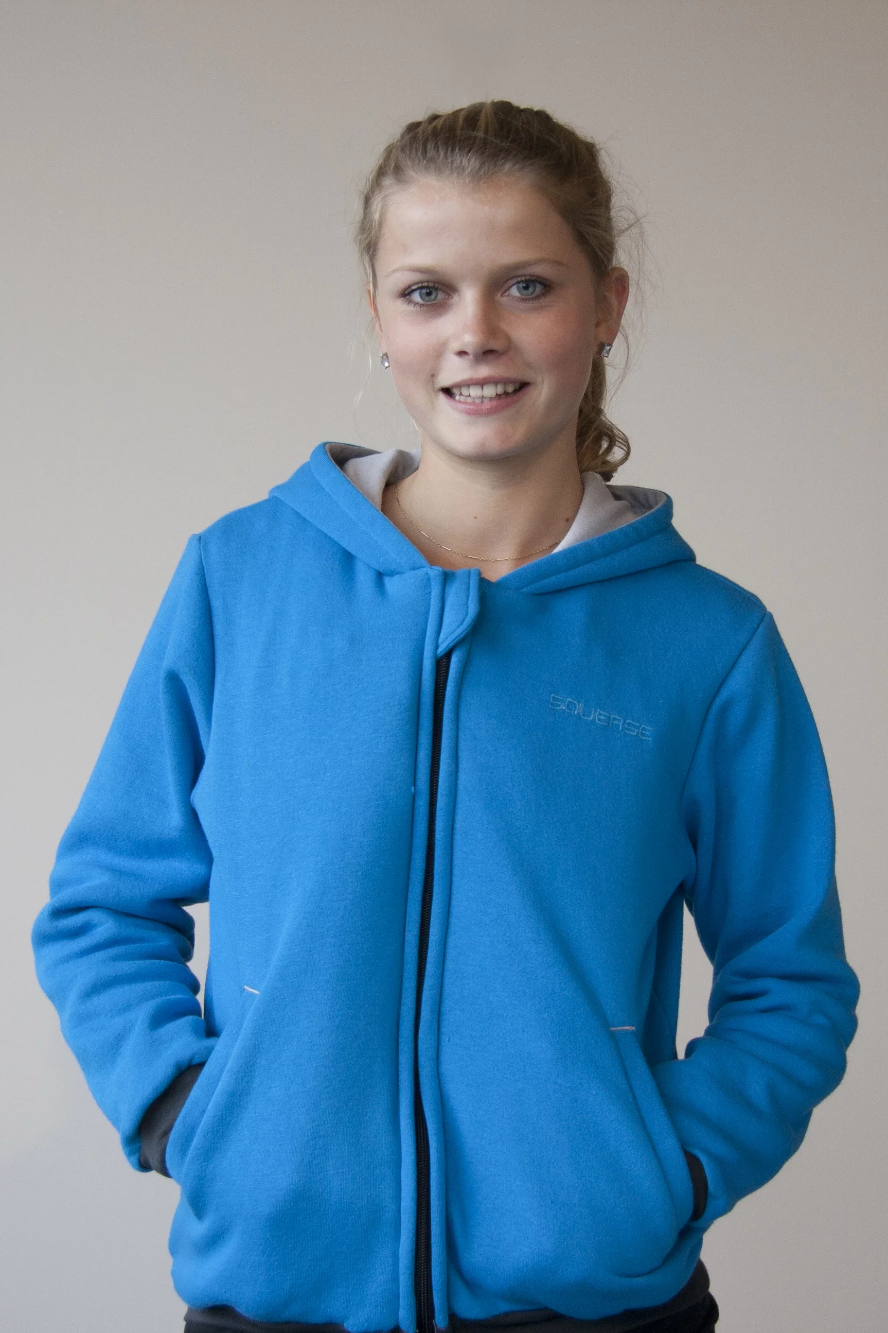 The Squease Vest is also available with a compatible hooded sweatshirt