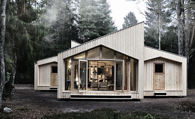 Facit Homes claims to be the first company in the world to digitally fabricate a bespoke home on-site