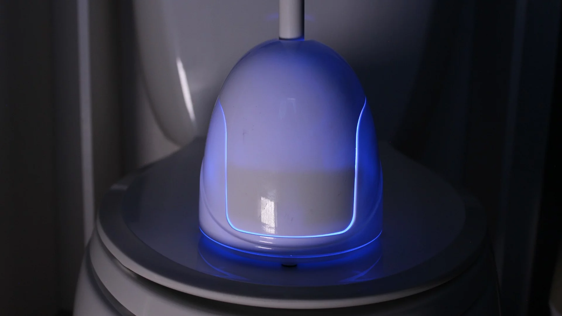 Lumi: silently sanitizes your toilet brush