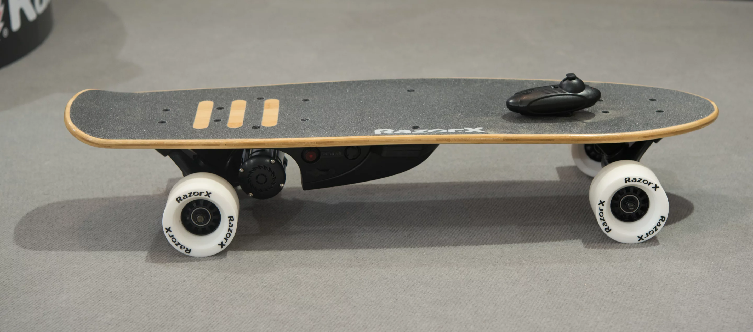 The RazorX Cruiser Electric Skateboard is a lithium-powered ride