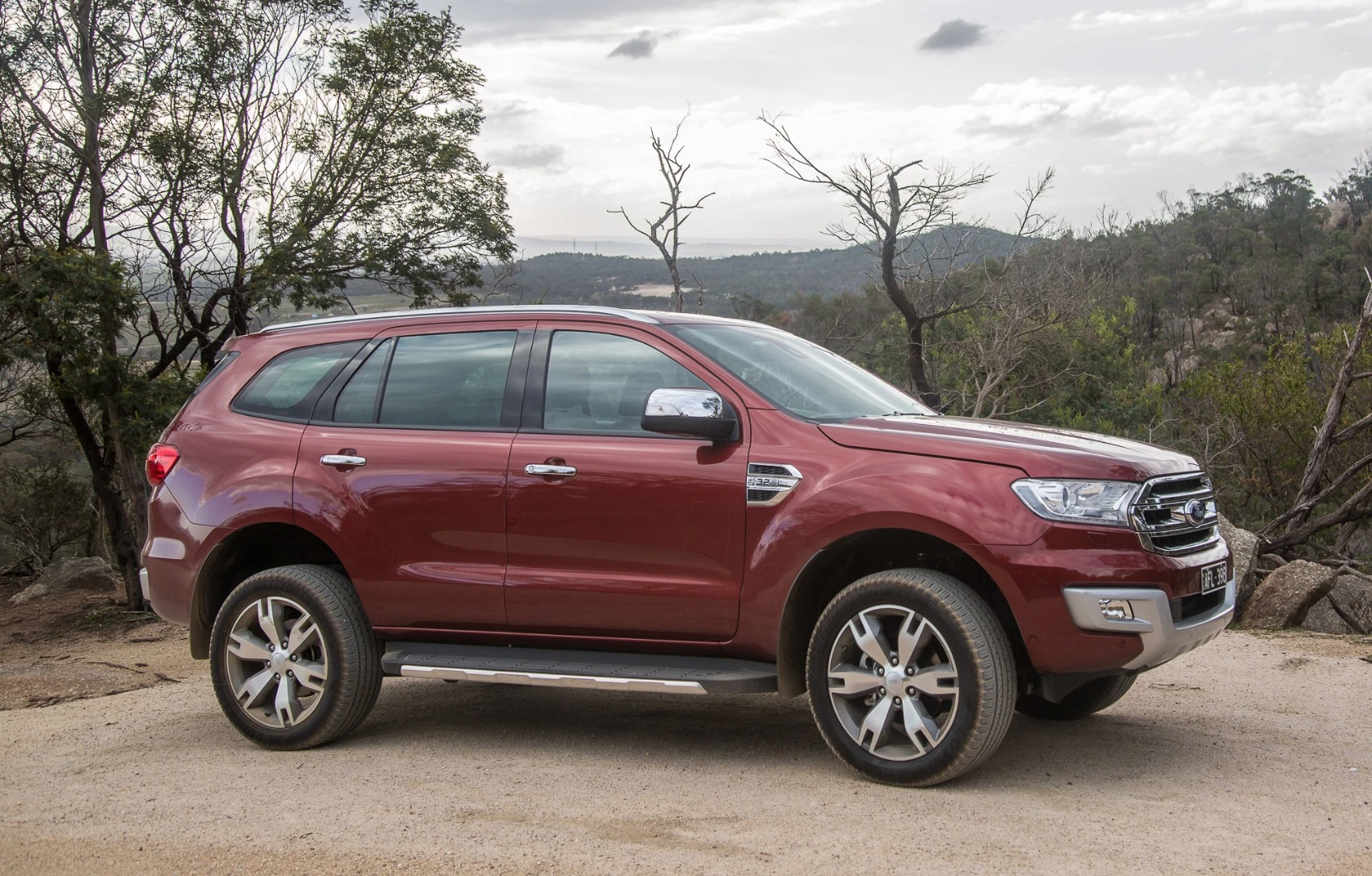 Our test rig was the top of the line Titanium model with 20" Alloy wheels