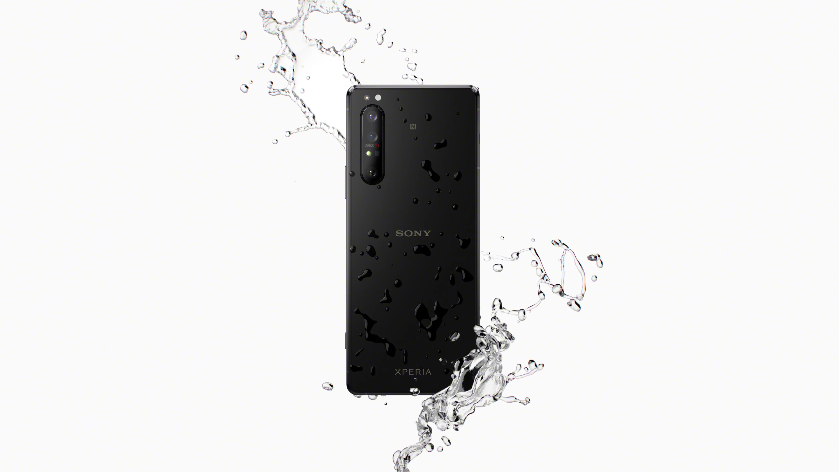 The Xperia 1 II is IP65/68 water resistant