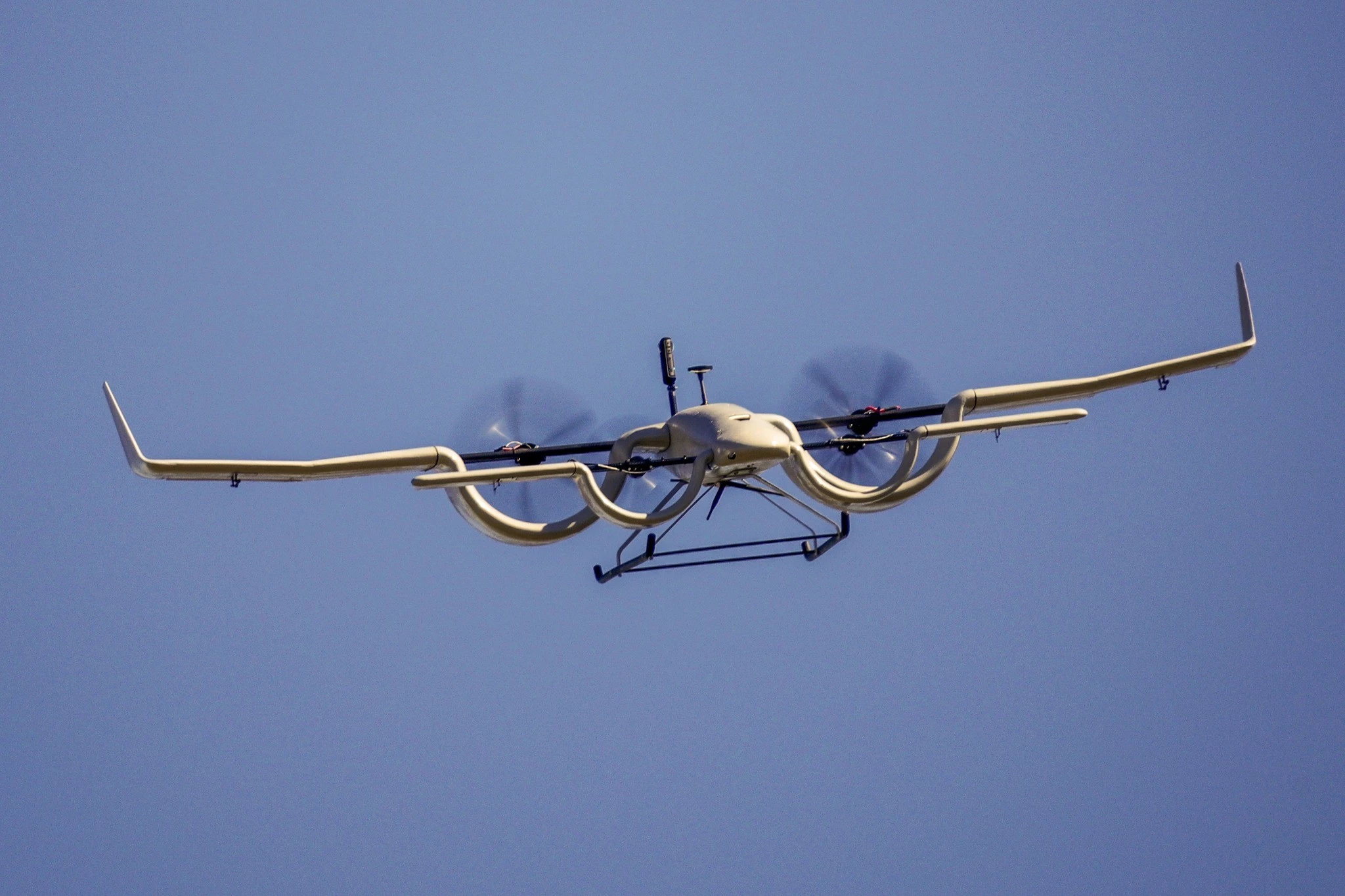 The Cyclone's channel wings can be repositioned to provide deceleration while in flight if necessary