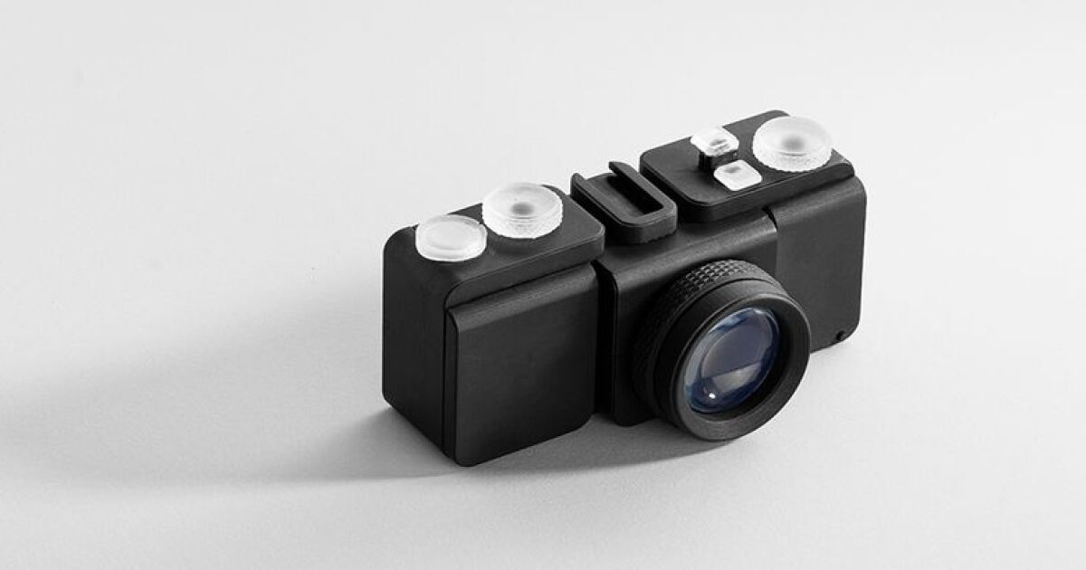 Designer Fully 3d Prints Working 35 Mm Film Camera