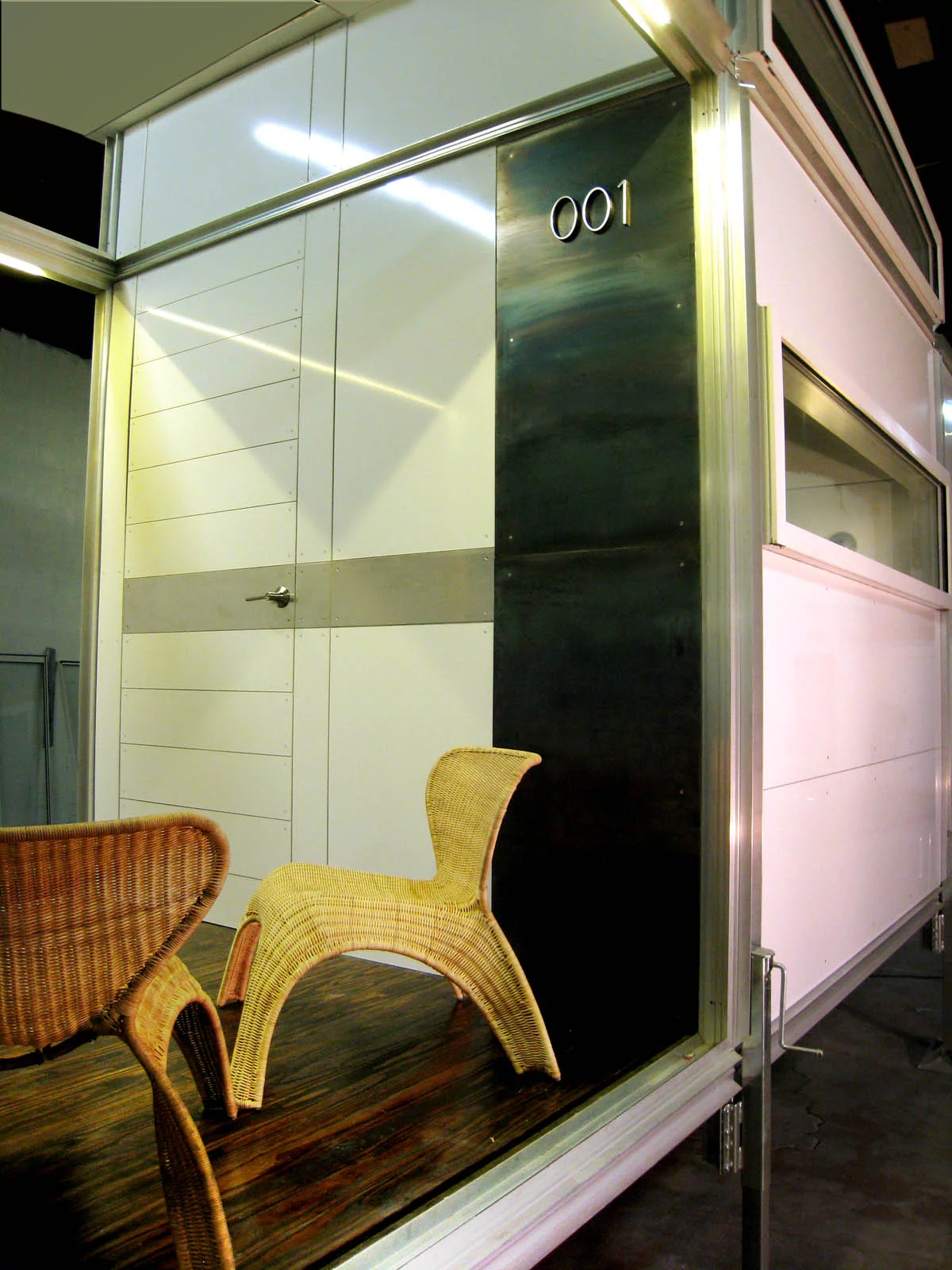 Each unit can be constructed by two people in as little as two hours