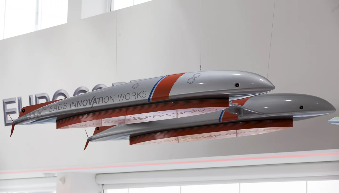 A mockup of EADS' Tropospheric Airship, a concept for arctic observation (Photo: Gizmag)