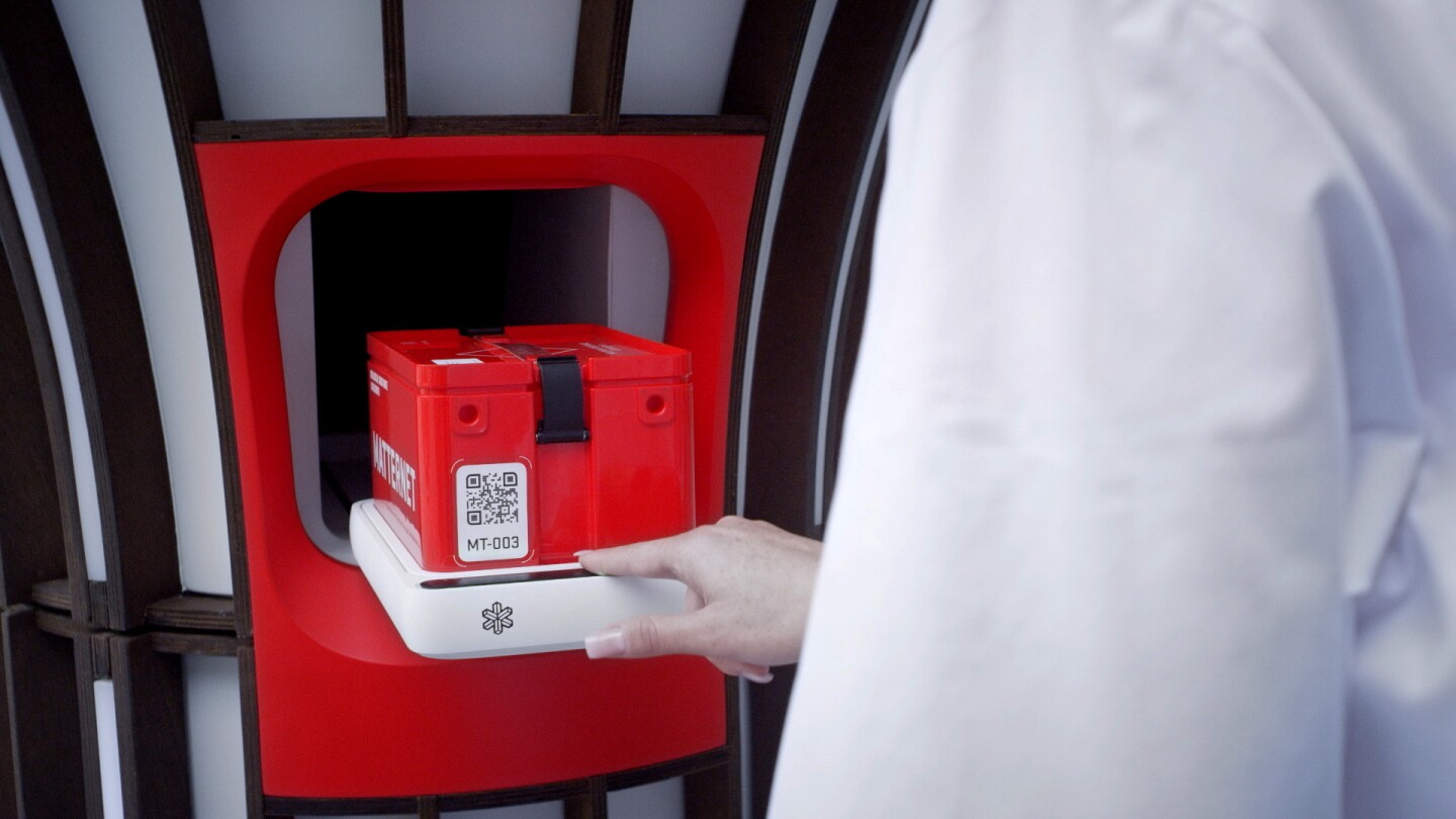 Station to serve as drone delivery hub for hospitals