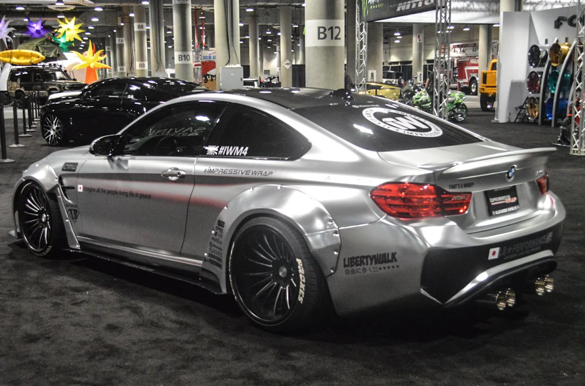Metallic wrap BMW (Photo: C.C. Weiss/Gizmag)
