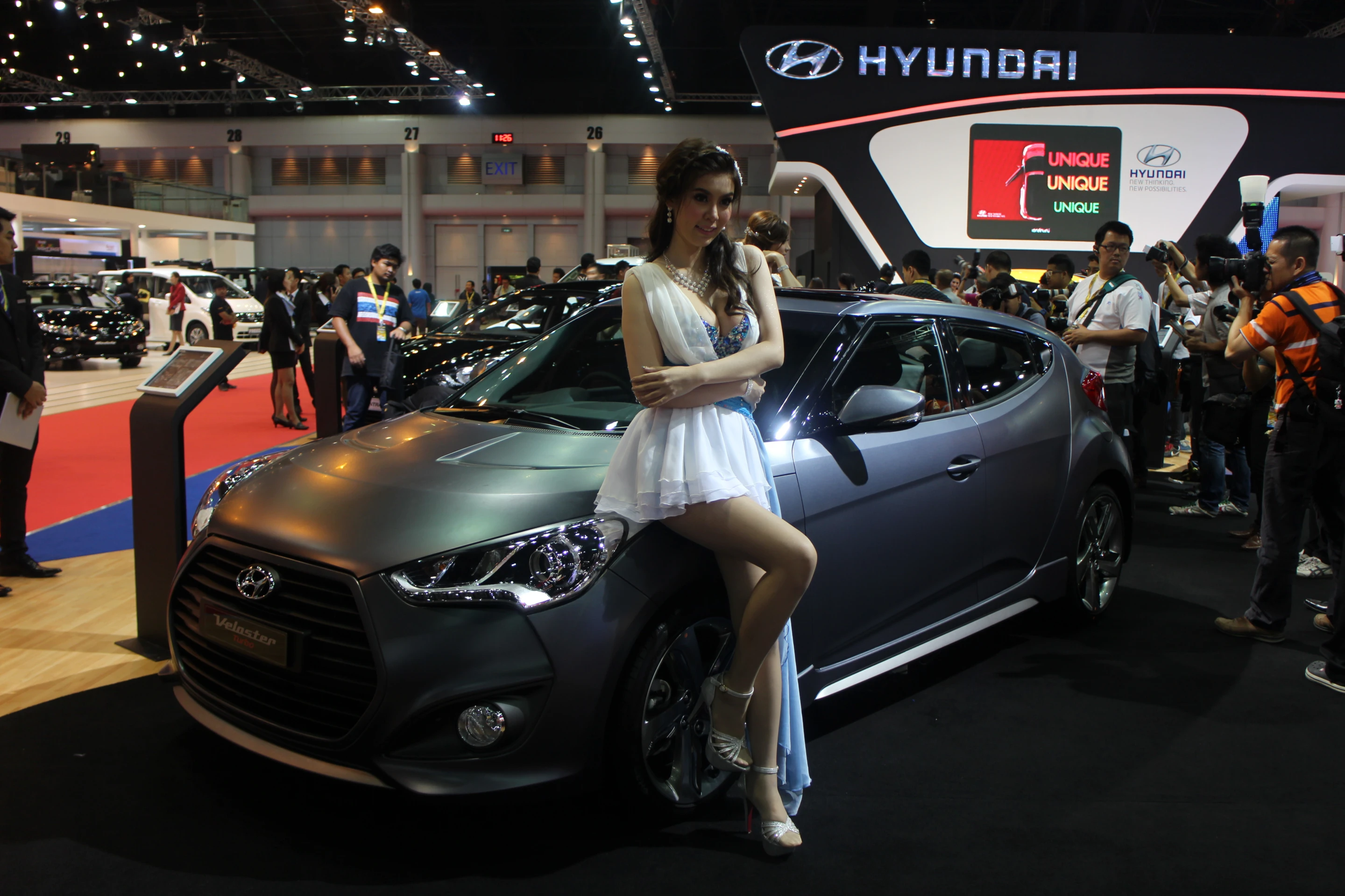 Hyundai stand, Bangkok International Motor Show, 2013 (Photo: Husna Namirembe/Gizmag)