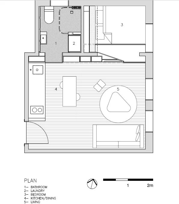 New floor plan by Brad Swartz