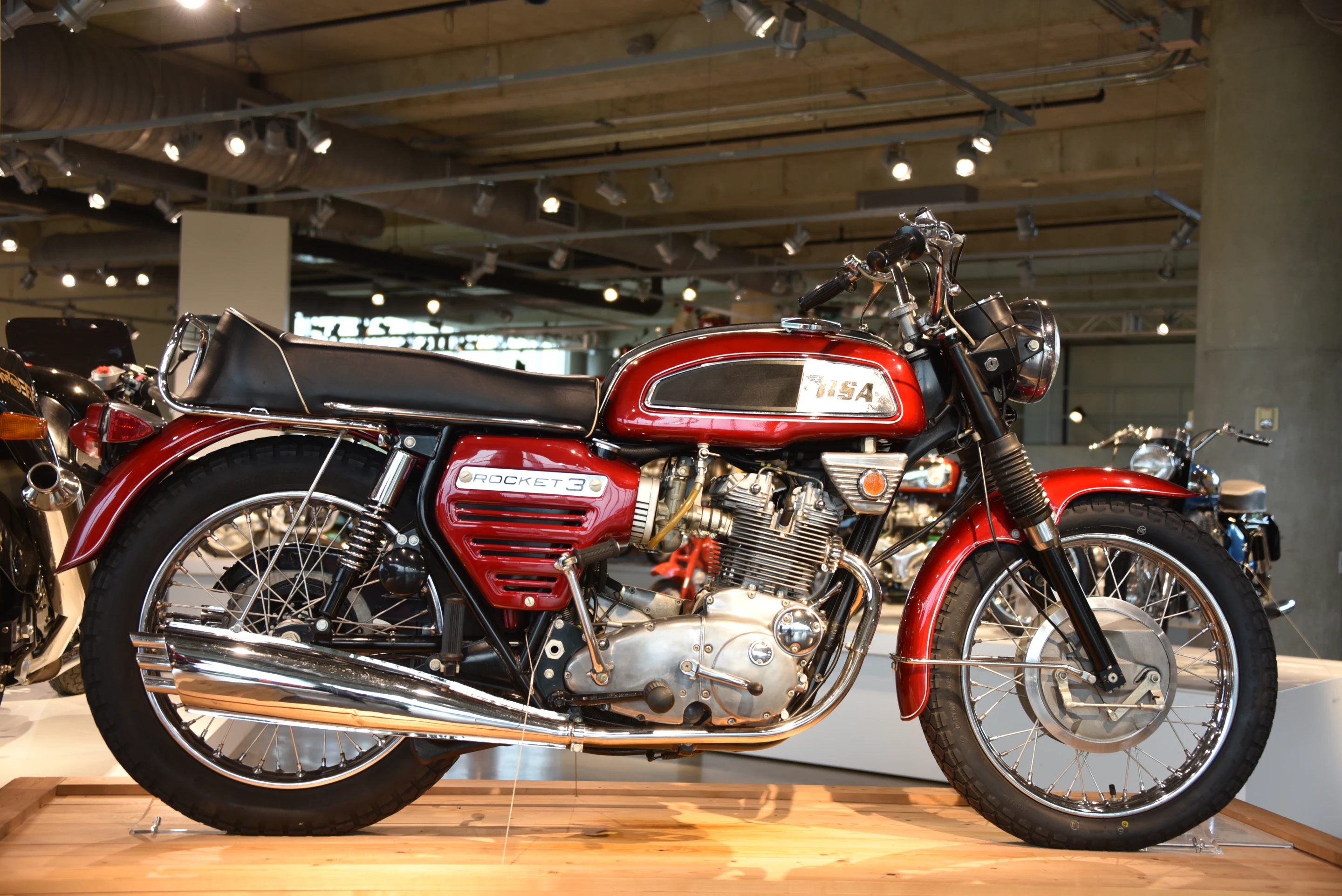 3 cylinder 1969 BSA A 75 Rocket 3