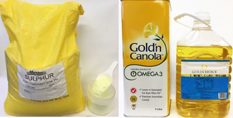 The mercury-soaking polymer is made from sulphur and canola oil