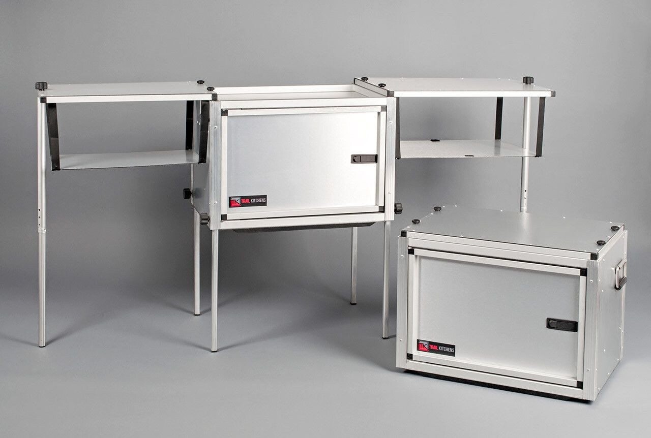 Trail Kitchens' best-selling model, the Camp Kitchen