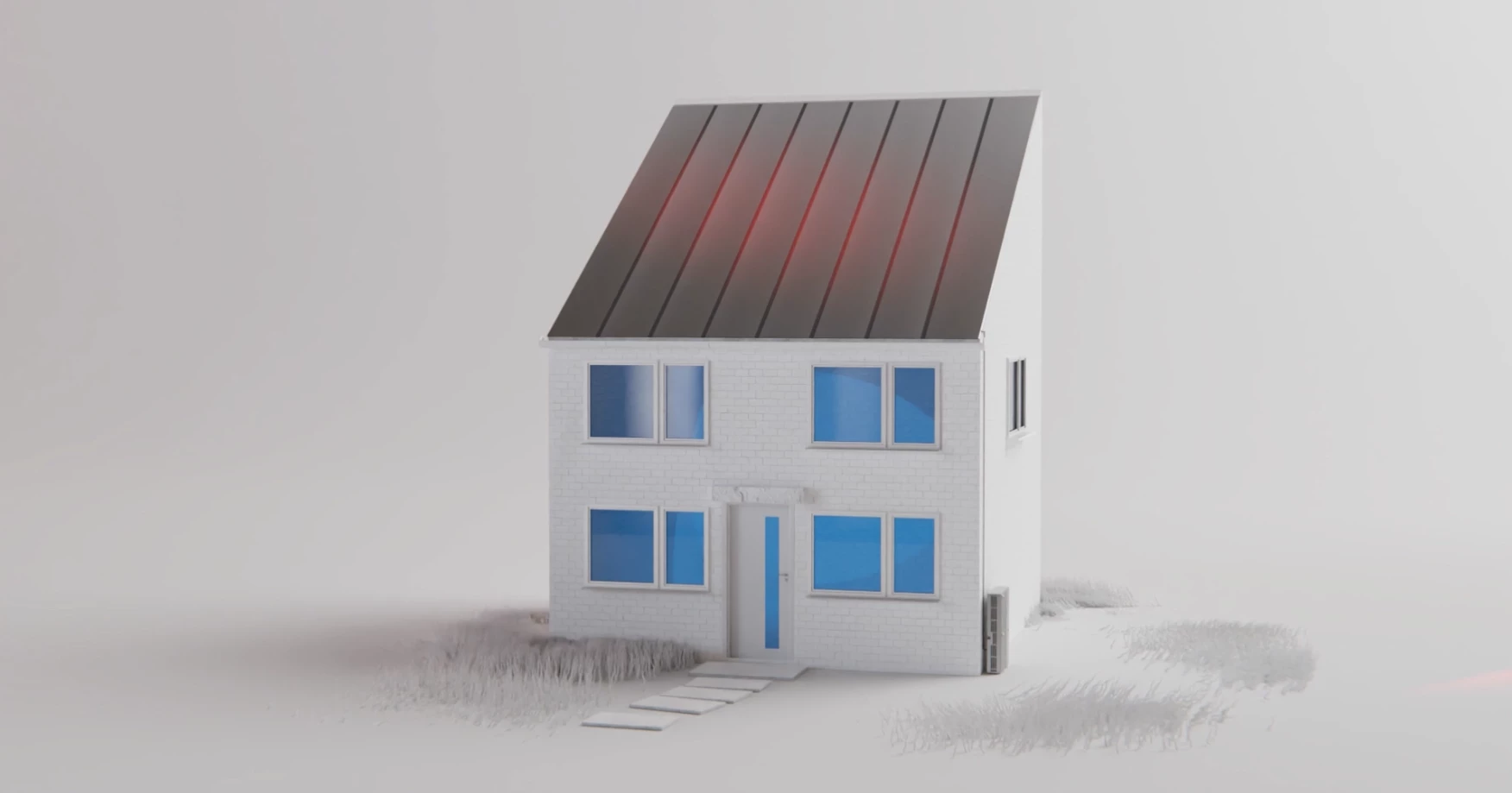 Roof and wall cladding could absorb and use heat for interior climate control, or it could be used to generate enough electricity to power entire homes