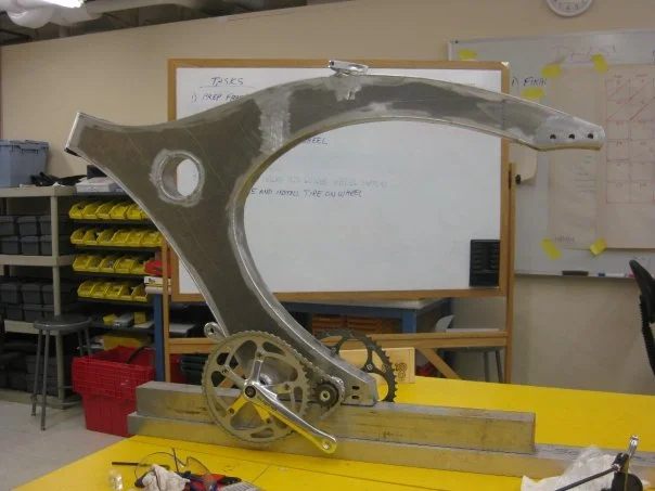 The spokeless bicycle
