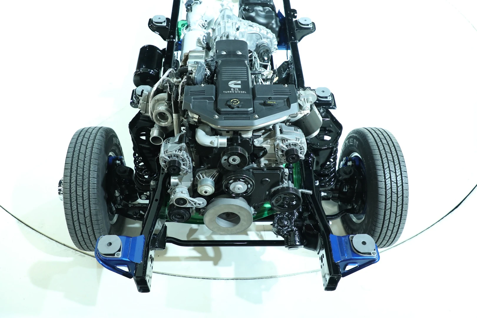 With all of that hualing, of course, there’s a need to maneuver and stop the truck as well. The 2019 Ram HD line now has upgraded calipers, brake booster, and master cylinder systems for better stopping power