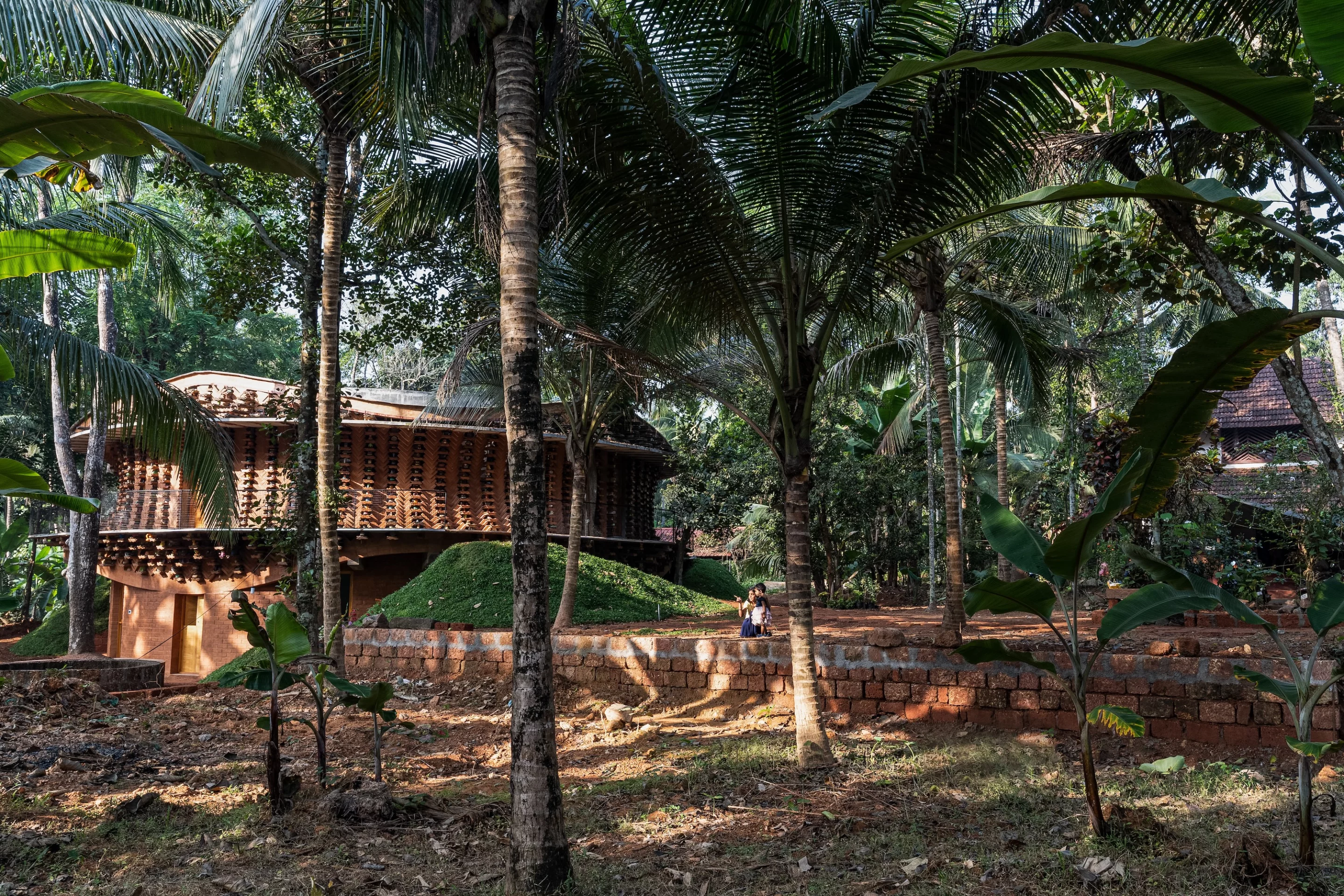 Toy Storey was partially constructed using soil taken from the build site