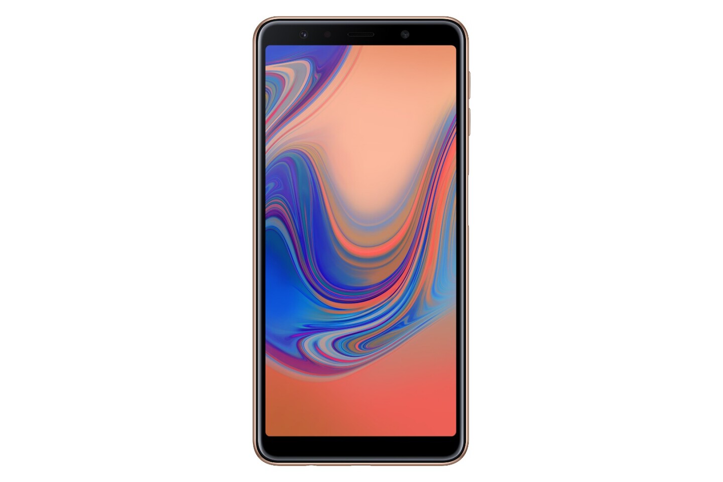 Samsung Galaxy A7: 1080 x 2220 resolution AMOLED screen