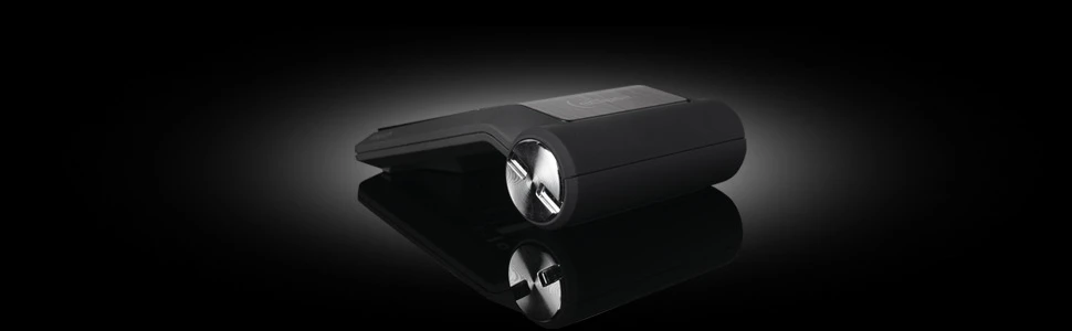 The sloping ergonomic design of the Eclipse touchmouse