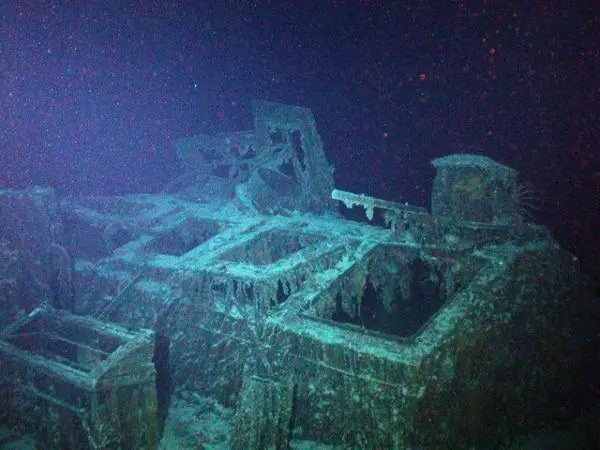 View of the Skylight Over the Engine Room on the SS Mantola