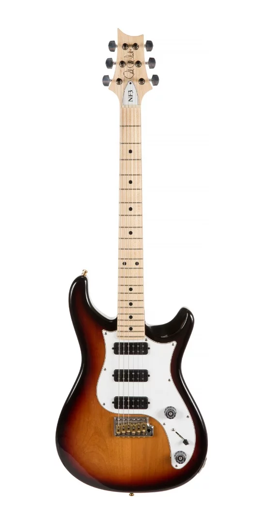 Carlos Santana's custom-made NF-3 Tobacco Burst guitar: Lot 434, estimate $4,000 - $6,000