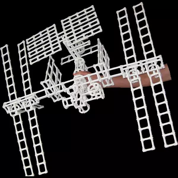 The International Space Station, built with Crossbeams