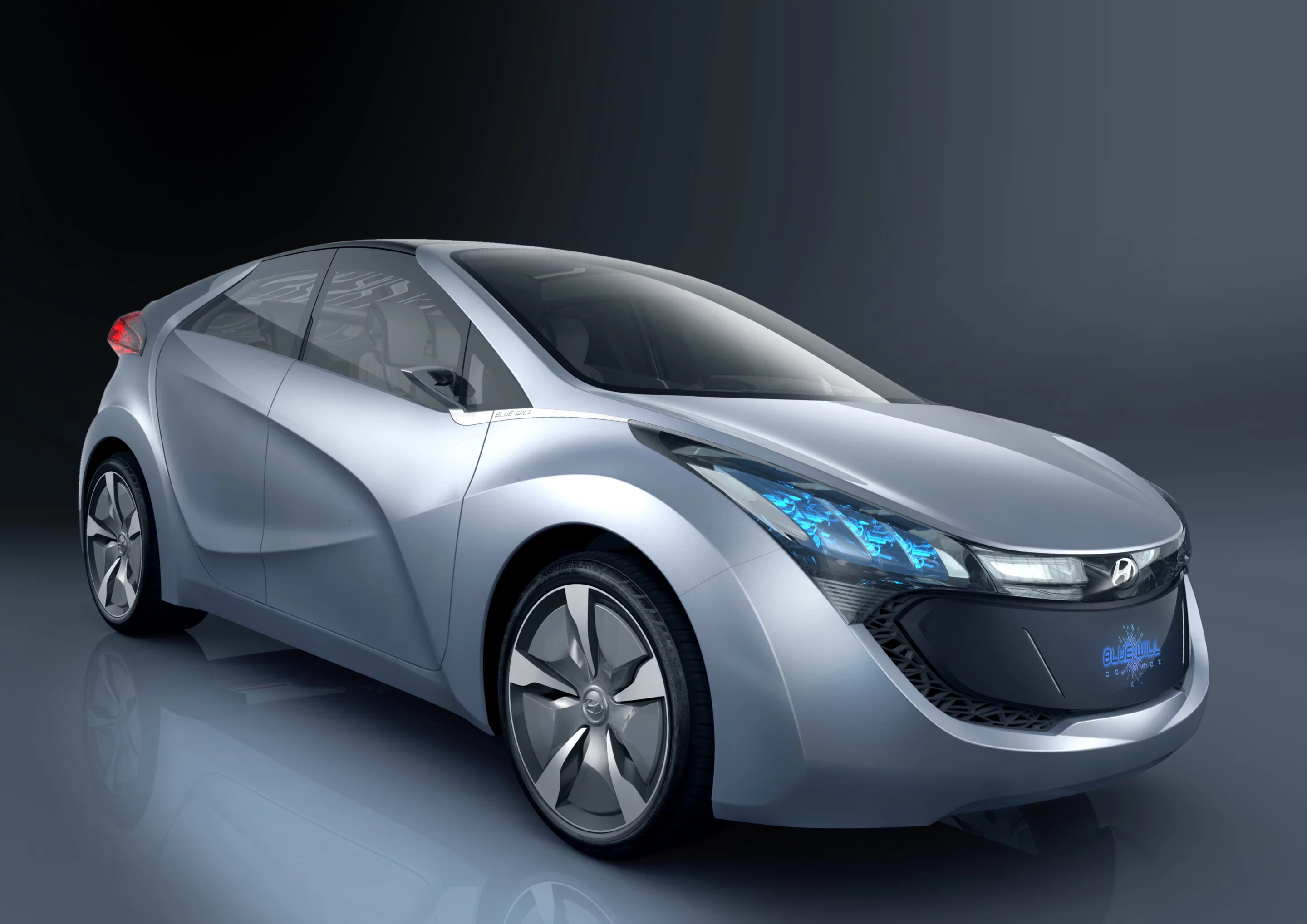 Hyundai's Blue Will plug-in hybrid concept.