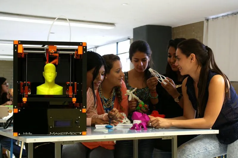 Materials the MM1 is capable of printing include ceramic, Play-Doh, batter, rubber, plastics and conductive material