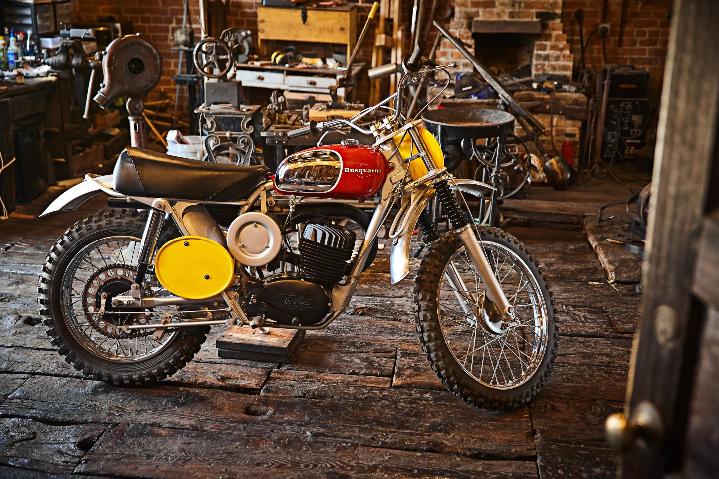 This 1968 Husqvarna Viking 360 was owned by Steve McQueen and twice world MX champ Bengt Aberg. It went to auction during Monterey Car Week with RM-Sotheby's (Lot 202) on 14-August-2021 with an official estimate of $80,000 to $100,000 and sold for $204,000